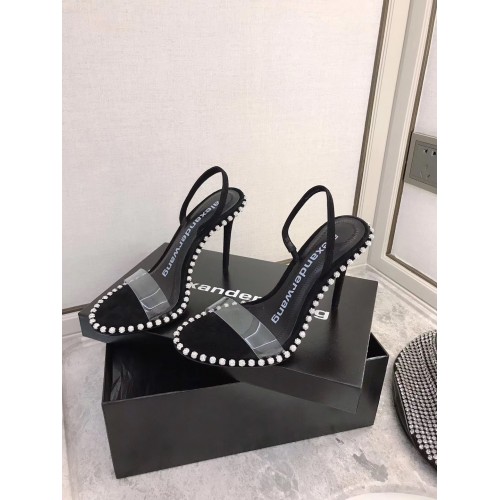 Alexander Wang High Heels Sandals Diamonds AXWDHS-326